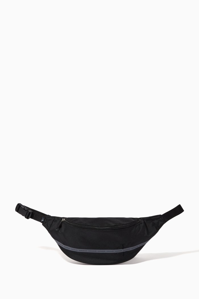 

Sport Essential Logo Tape Bag in Recycled Polyester, Black