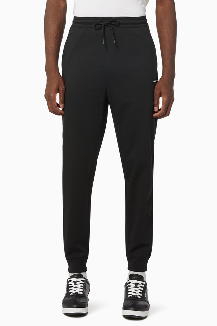 

Cuffed Pants in Milano Knit, Black