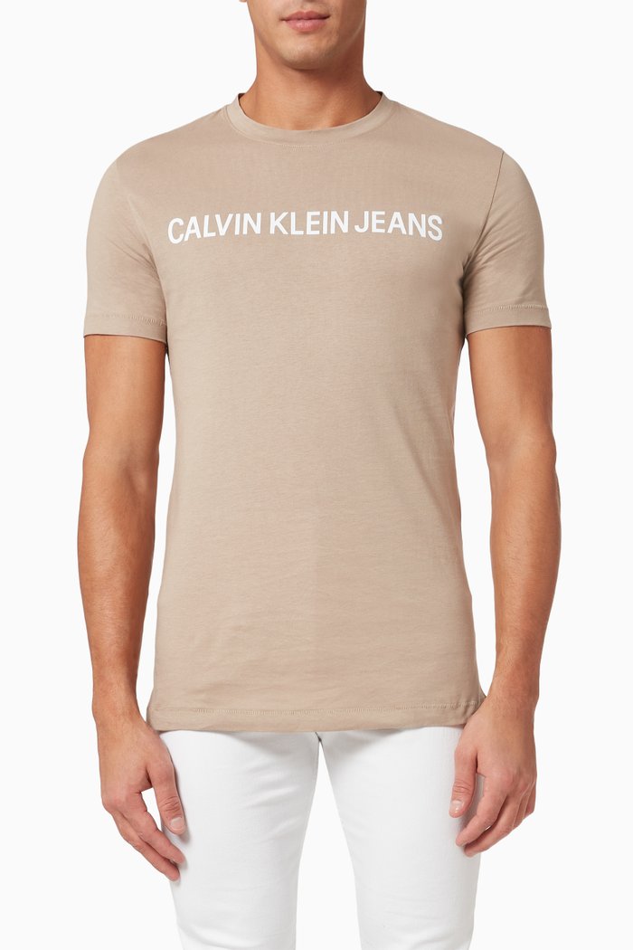

Logo T-shirt in Organic Jersey, Neutral
