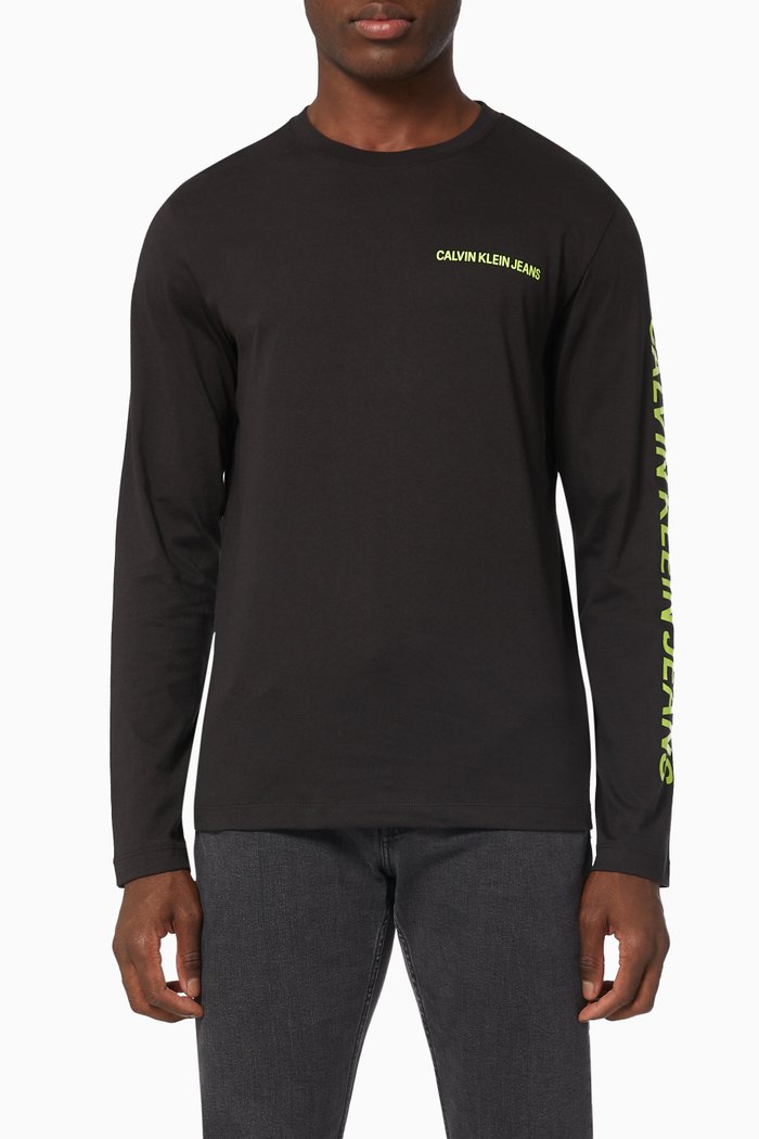 

Essential Institutional T-shirt in Organic Jersey, Black