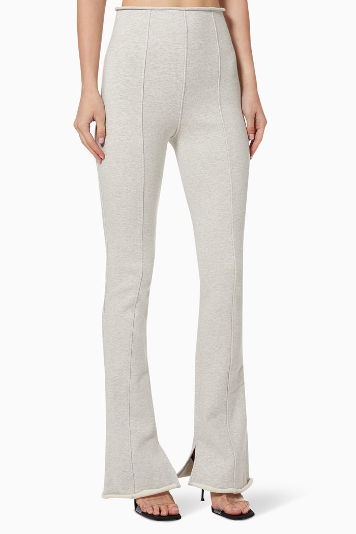 

Stacked Leggings in Heavy Stretch Terry, Grey