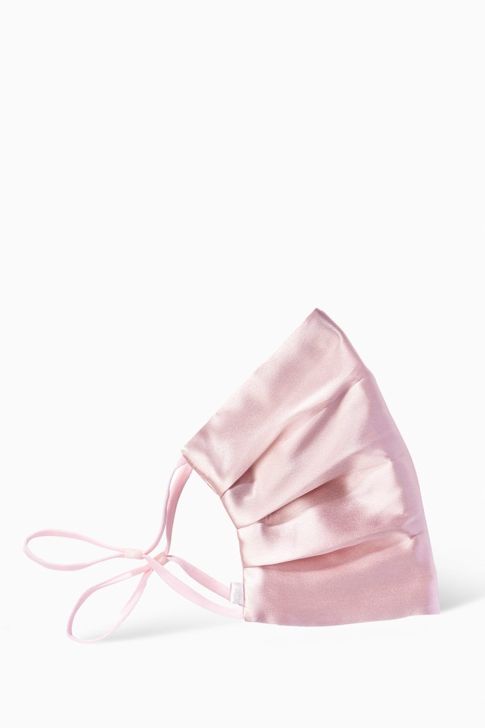 

Double-sided Silk Face Mask, Colourless