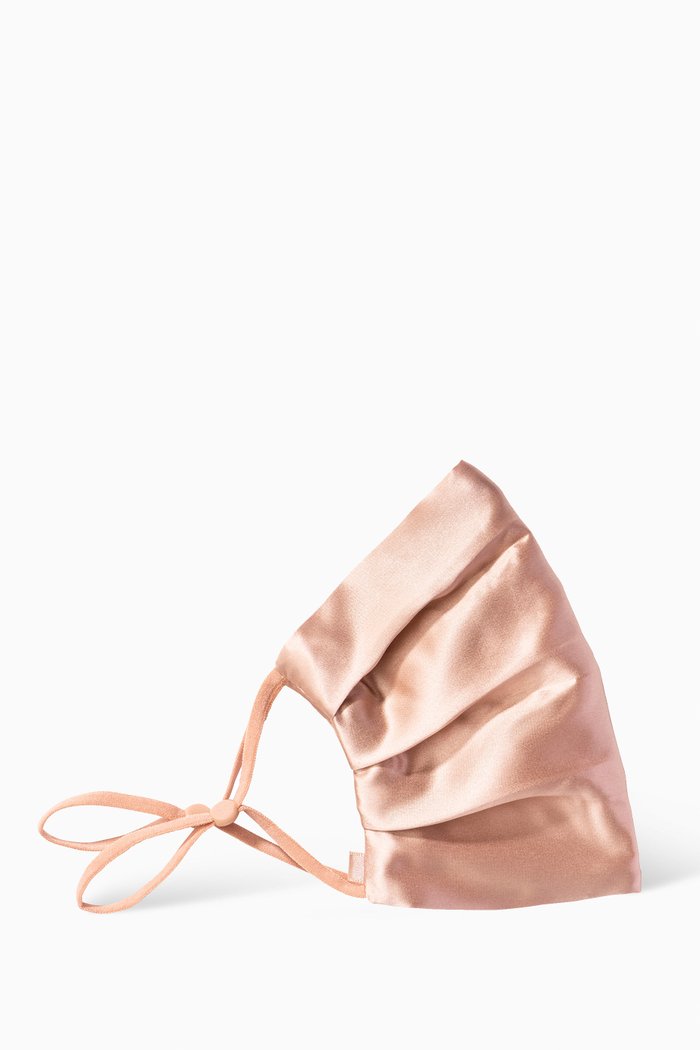 

Double-sided Silk Face Mask, Colourless
