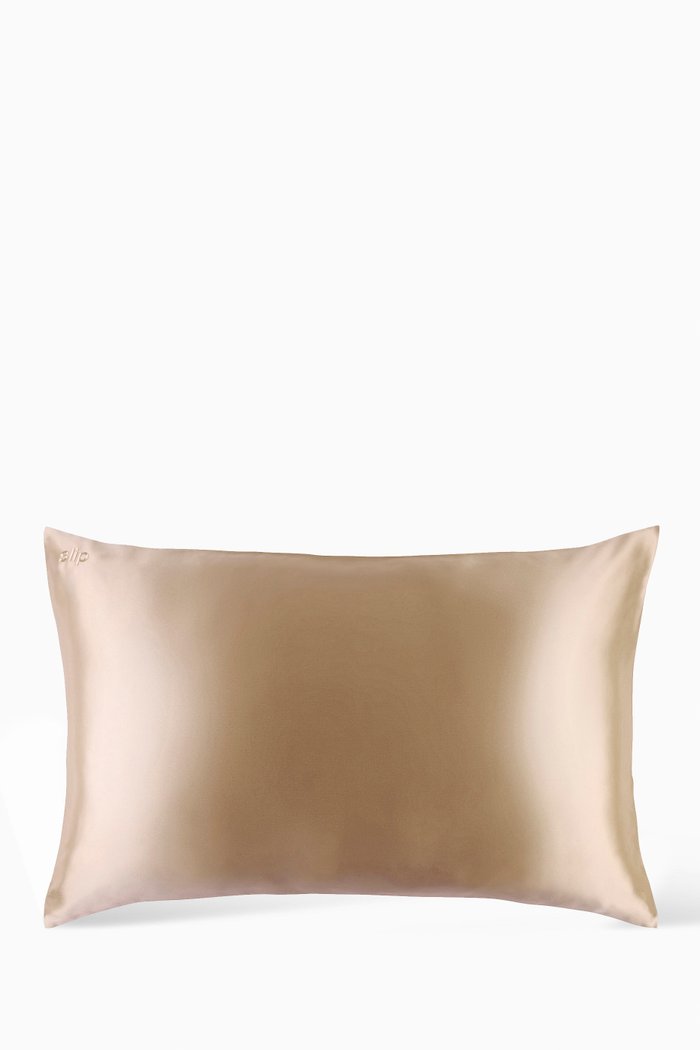 

Queen Pure Silk Pillowcase, Colourless