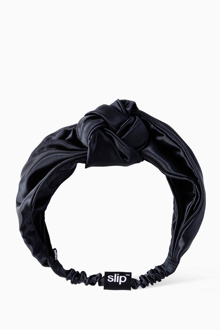 

Silk Knot Headband, Colourless