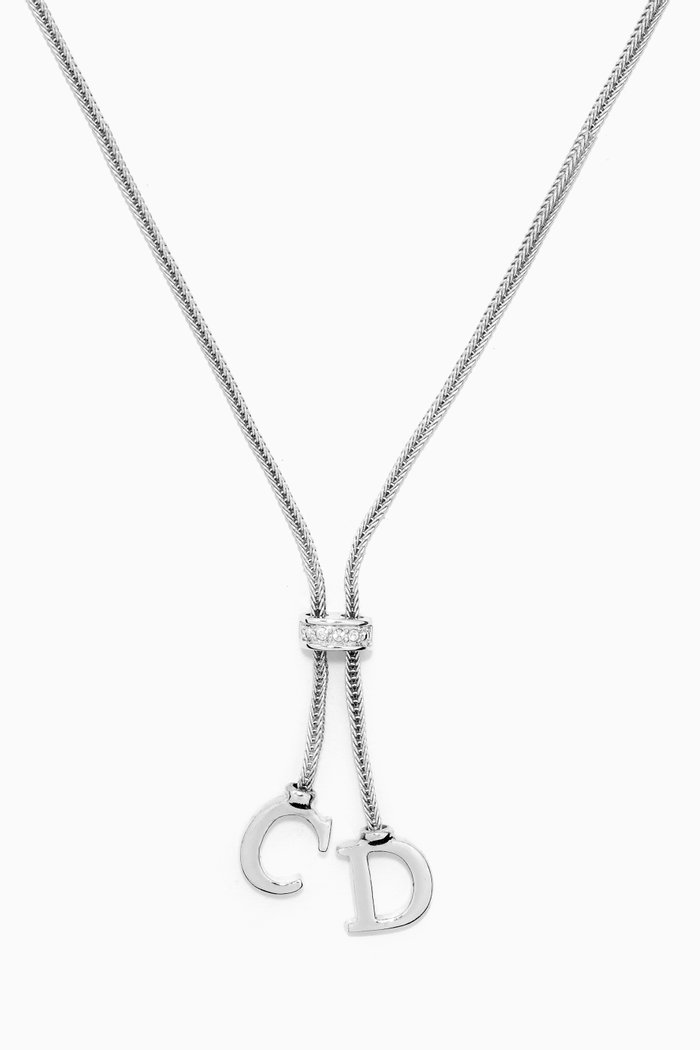 

CD Necklace in Metal, Silver