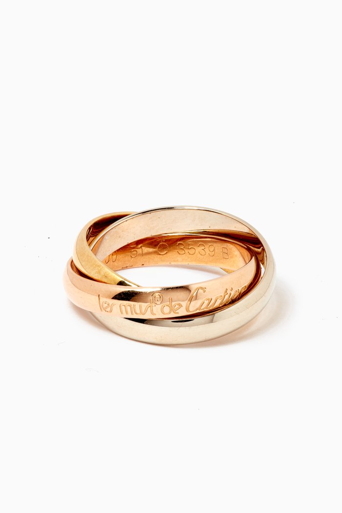 

Les must® de Cartier Trinity Ring in 18kt Gold