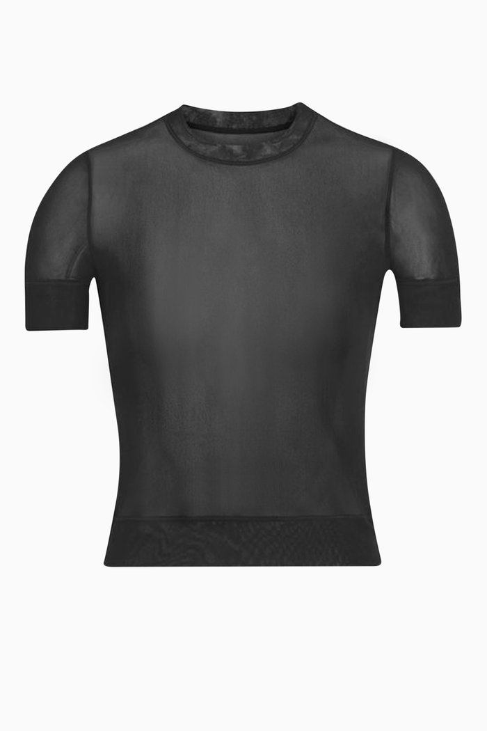 

Summer Mesh T-shirt, Black