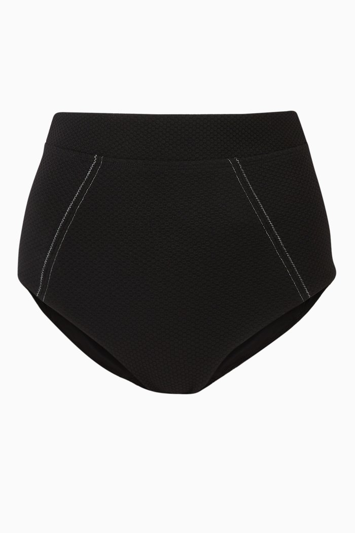 Kaia High Waisted Bottom, Black