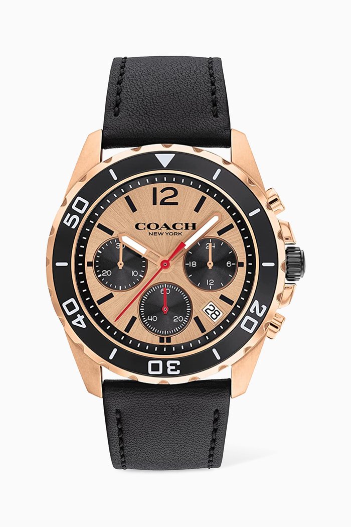 

Kent Chronograph Watch, 44mm, Black