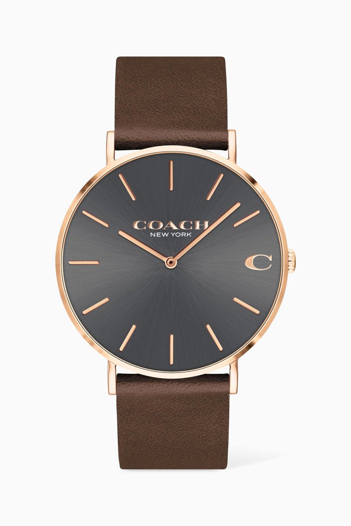 

Charles Watch, 41mm, Brown