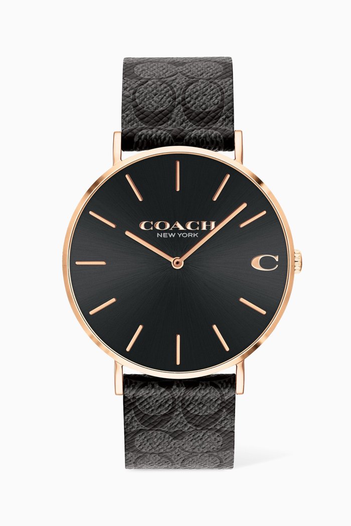 

Charles Watch, 41mm, Black