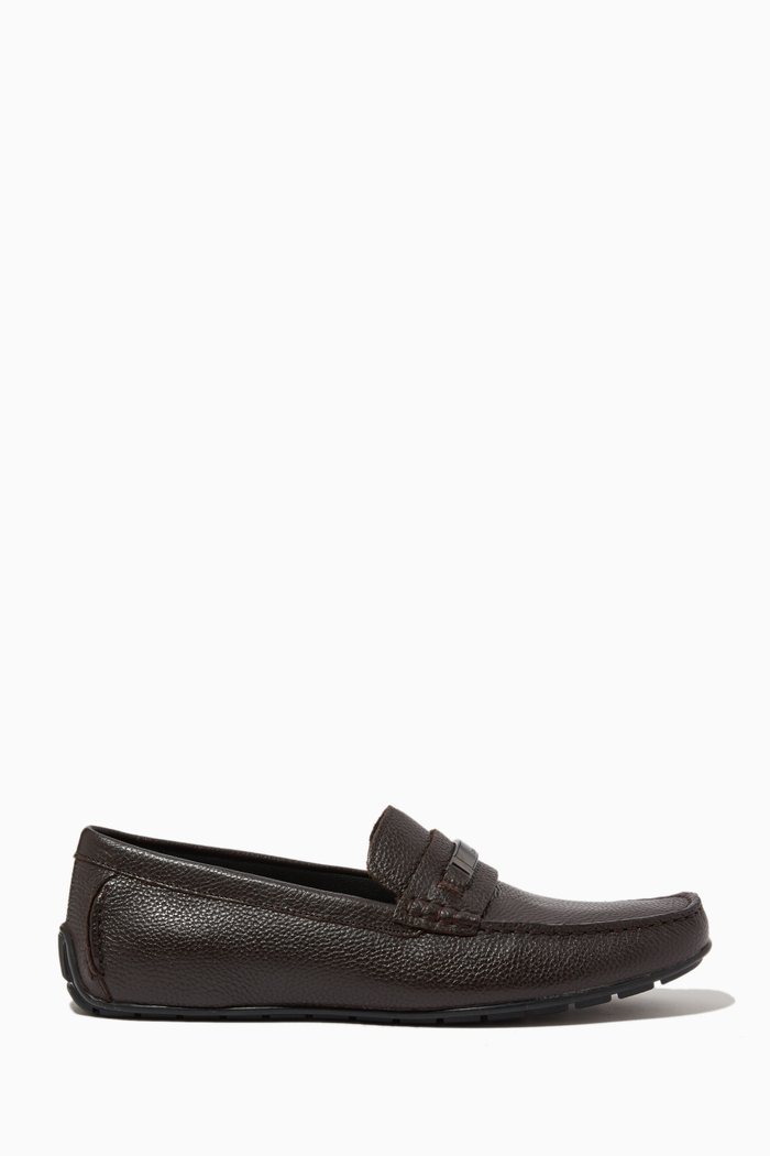 

Moccasins in Leather, Brown