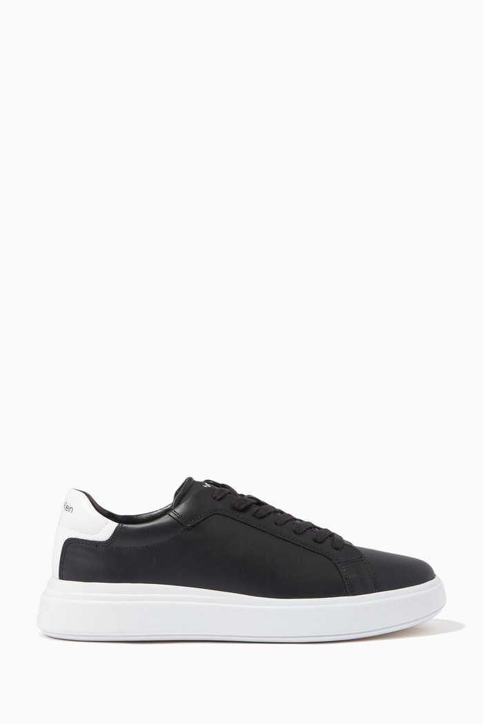 

Sneakers in Leather, Black