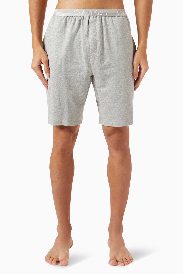 

Modern Structure Lounge Shorts in Terry, Grey