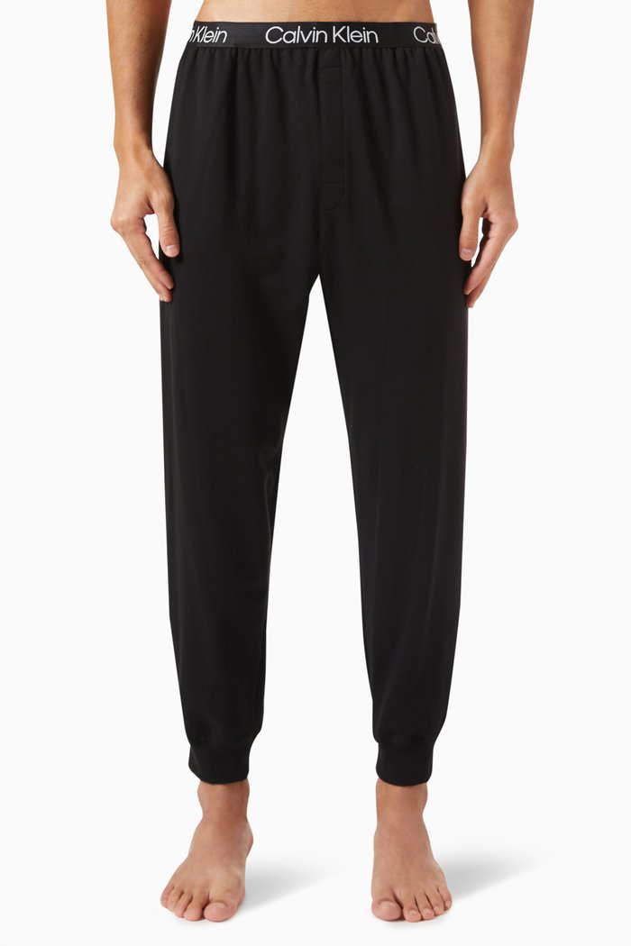 

Lounge Sweatpants in Cotton jersey, Black