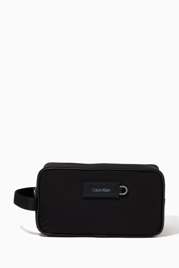 

Urban Utility Wash Bag in Canvas, Black