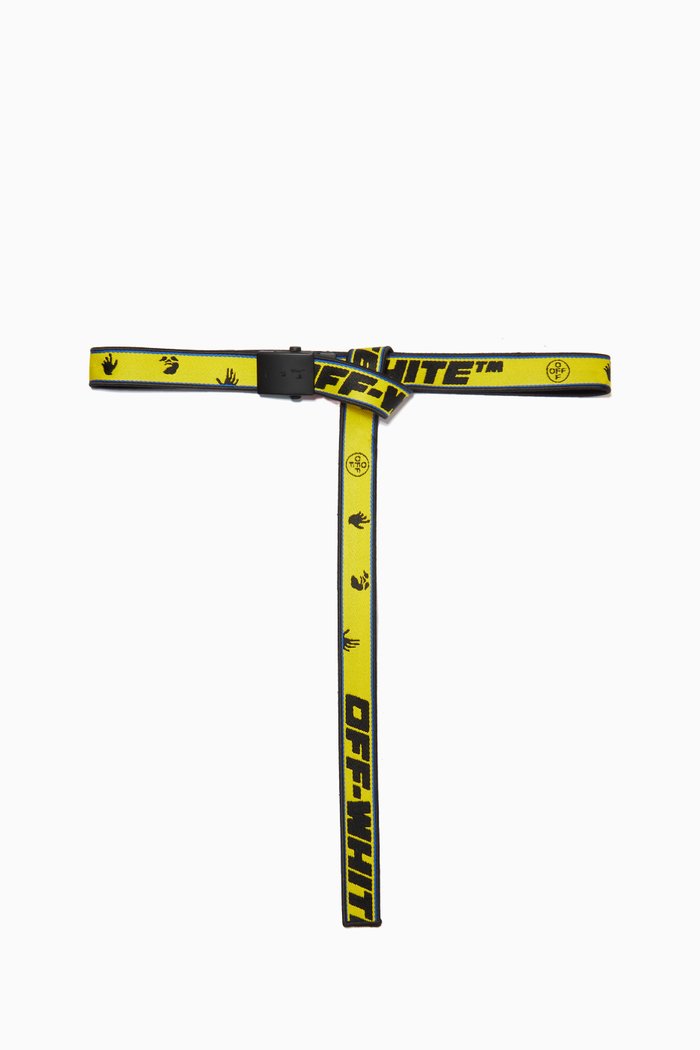 

Reversible Industrial Belt in Jacquard Nylon, Yellow