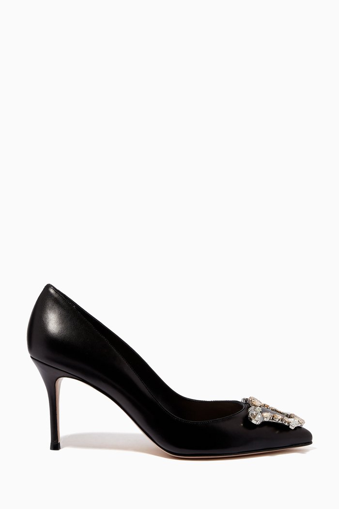 

Margaux 85 Pumps in Leather, Black