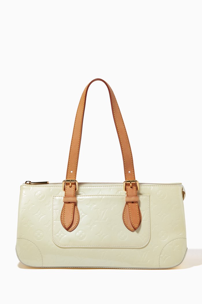 

Shoulder Bag in Monogram Vernis Leather, Neutral