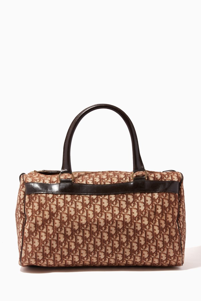 

Boston Travel Bag in Trotter Canvas, Brown