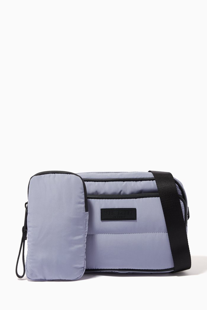

Niqita Puffer Camera Bag in Recycled Nylon, Grey
