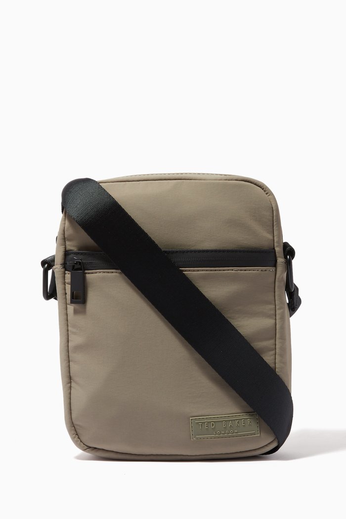 

Bodied Crossbody Bag in Paper Touch Nylon, Green