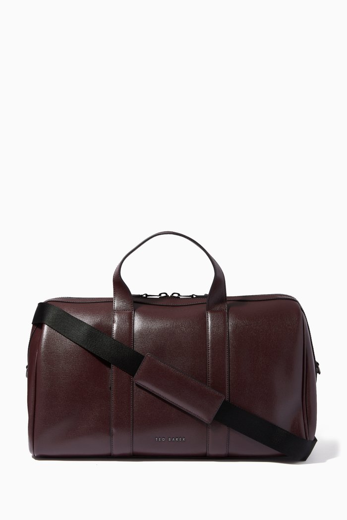

Fidick Holdall in Saffiano Leather, Brown