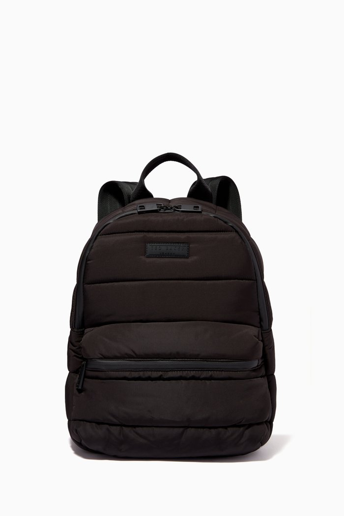 

Nenah Puffer Backpack in Recycled Nylon, Black