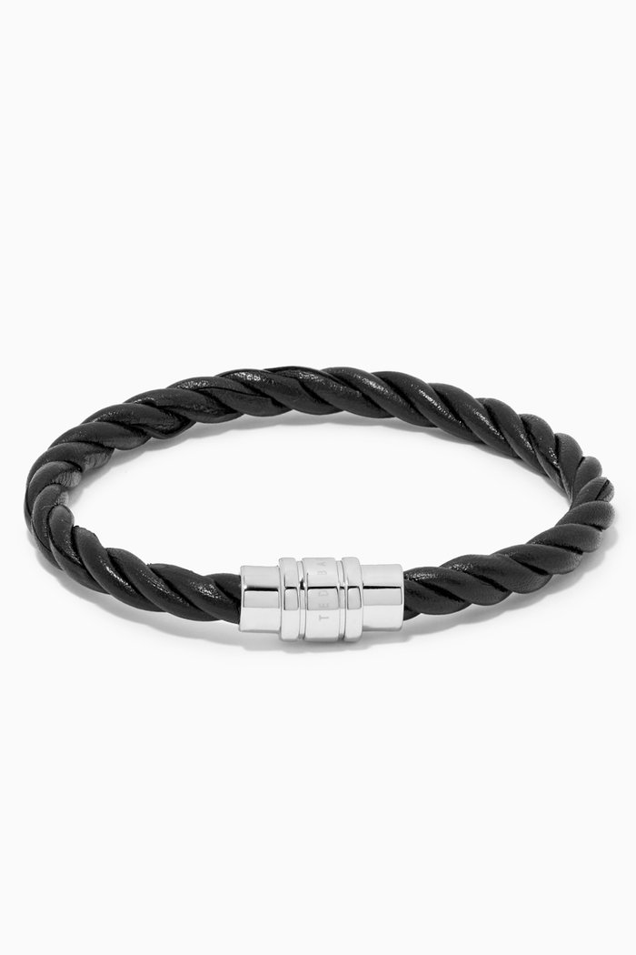 

Bannar Bracelet in Leather, Black