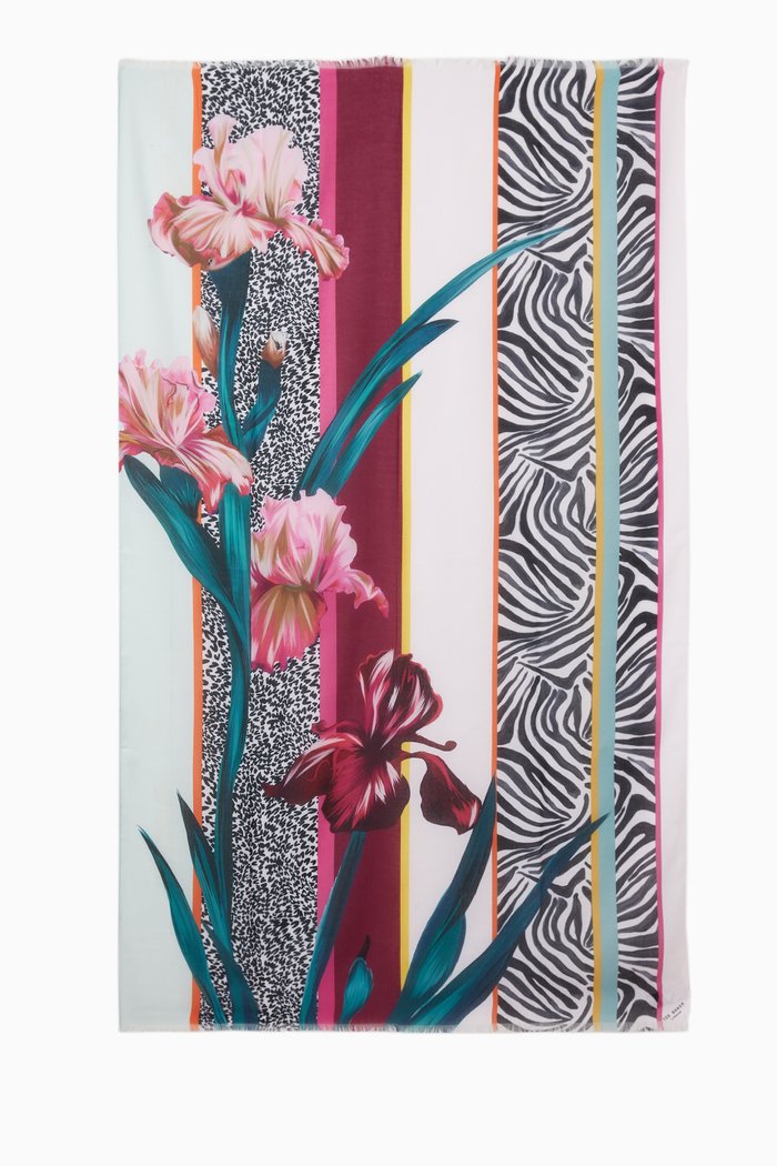 

Emalita Scarf in Euphoria Woven Fabric, Pink