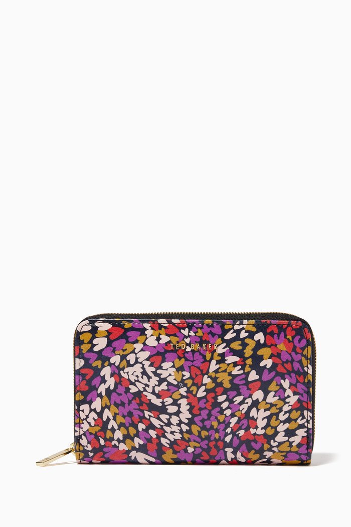 

Delaara Purse in Love Heart Leather, Black