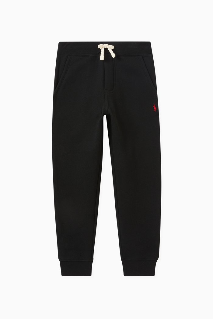 

Logo Joggers in Cotton-blend, Black