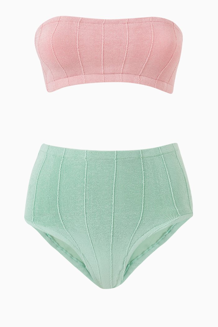 

Duo Edie Bikini Set in Crinkle Nylon Blend, Multicolour