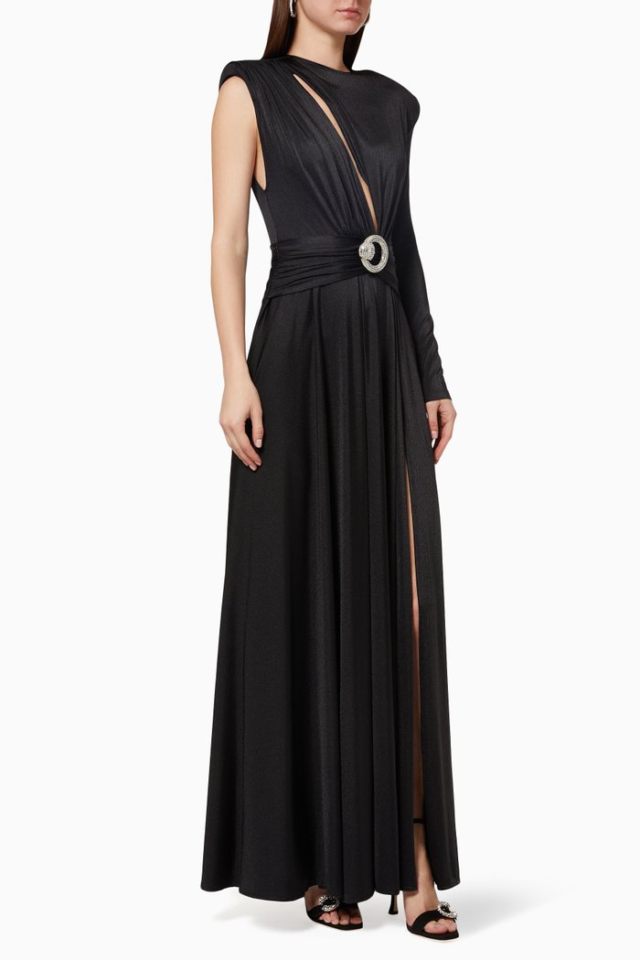 

Starlight Noir Gown, Black