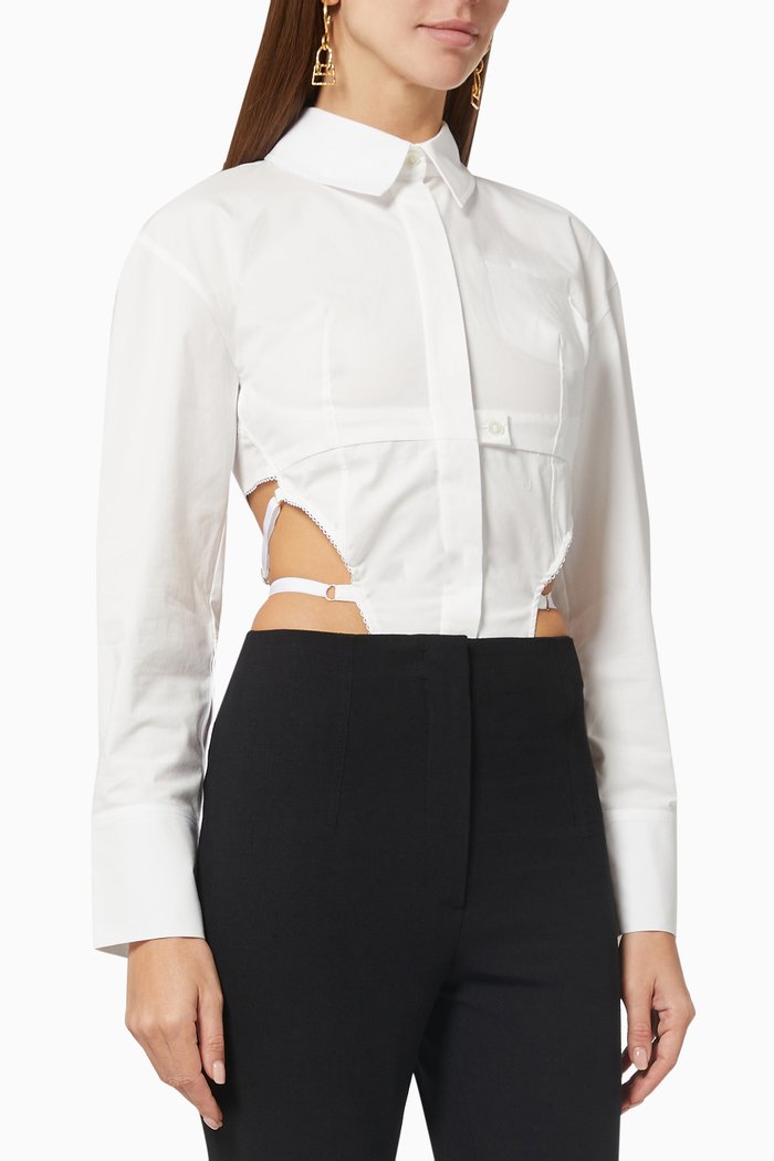 

La Chemise Body in Poplin, White