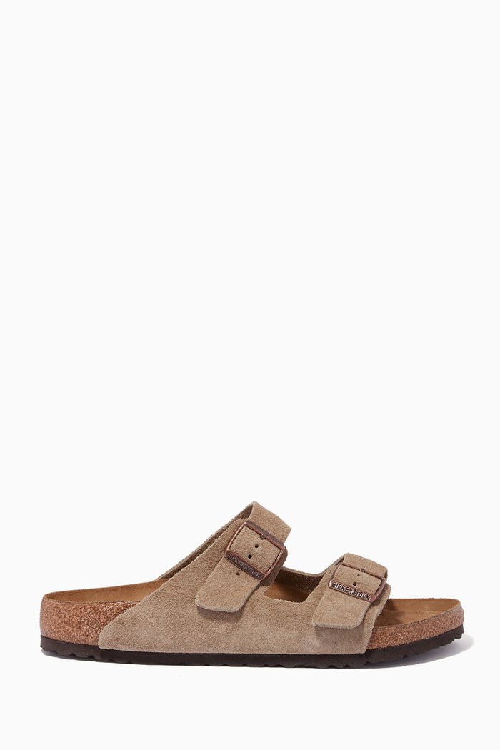 

Arizona Soft Footbed in Suede, Neutral