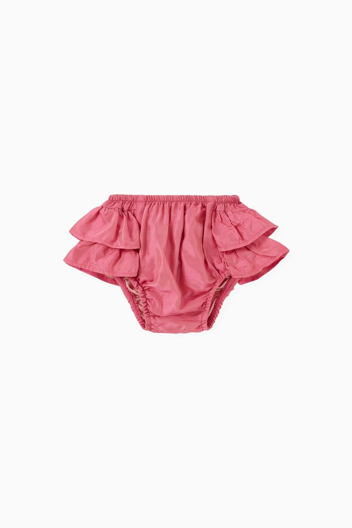 

Frill Bloomers in Silk, Pink