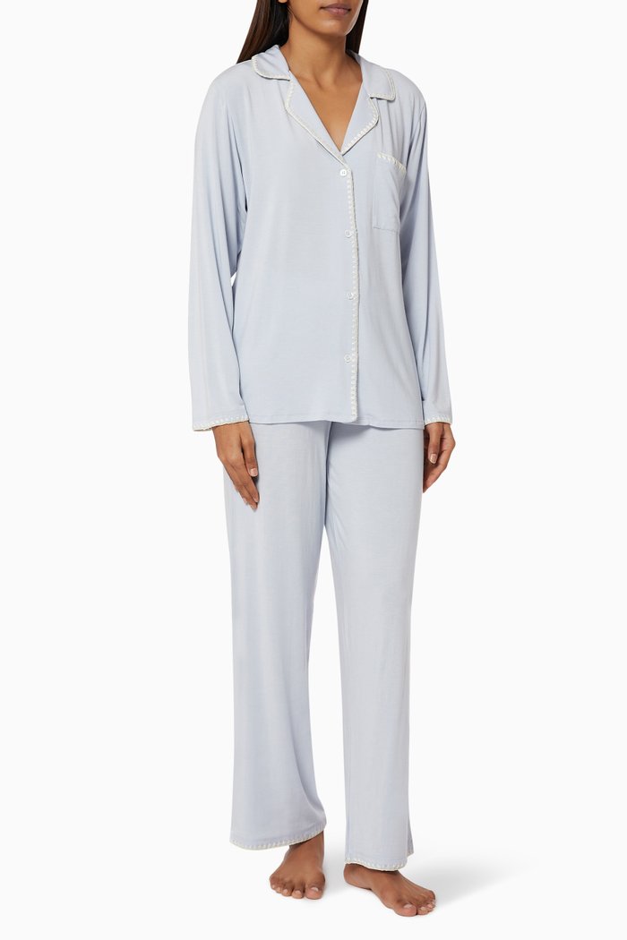 

Frida Long PJ Set in TENCEL™ Modal, Grey