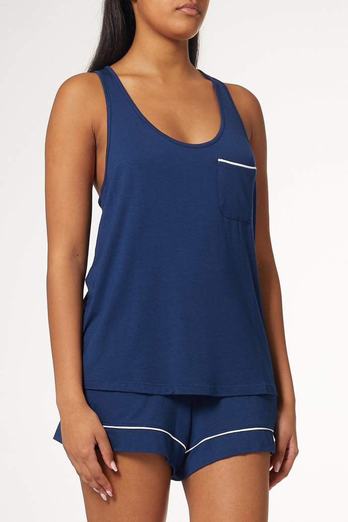 

Gisele Pyjama Set in Modal, Blue