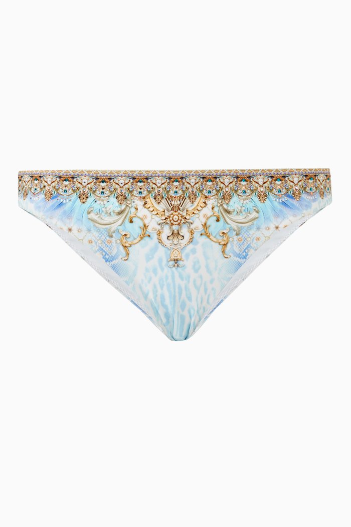 

Gatsbys Girl Bikini Bottom in Econyl®, White