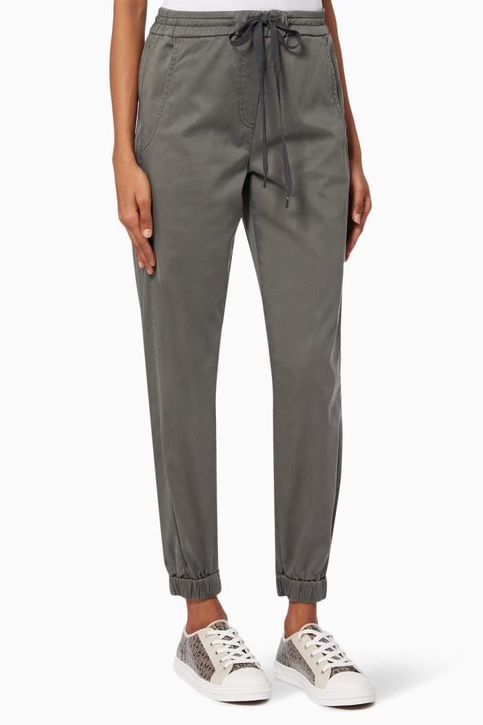 

Ireneo Drawstring Joggers, Green