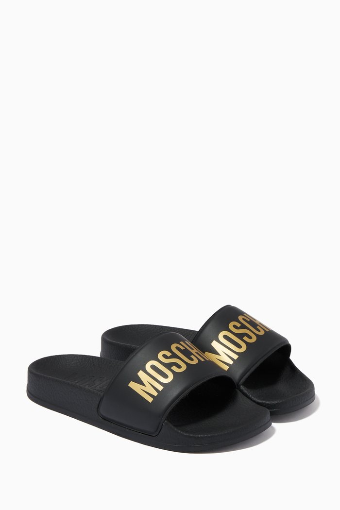 

Logo Slides in Rubber, Black