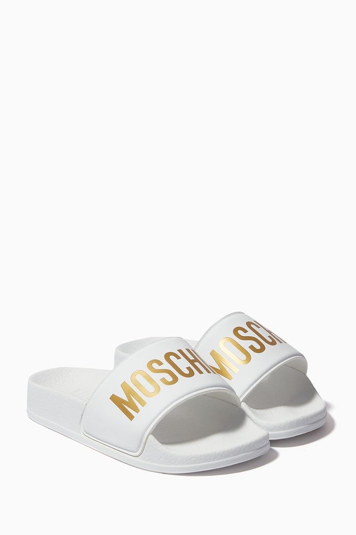 

Logo Slides in Rubber, White