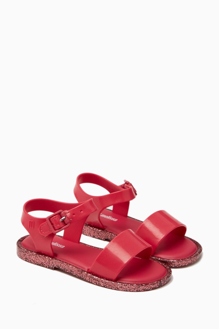 

Mar Open-toe Sandals, Red