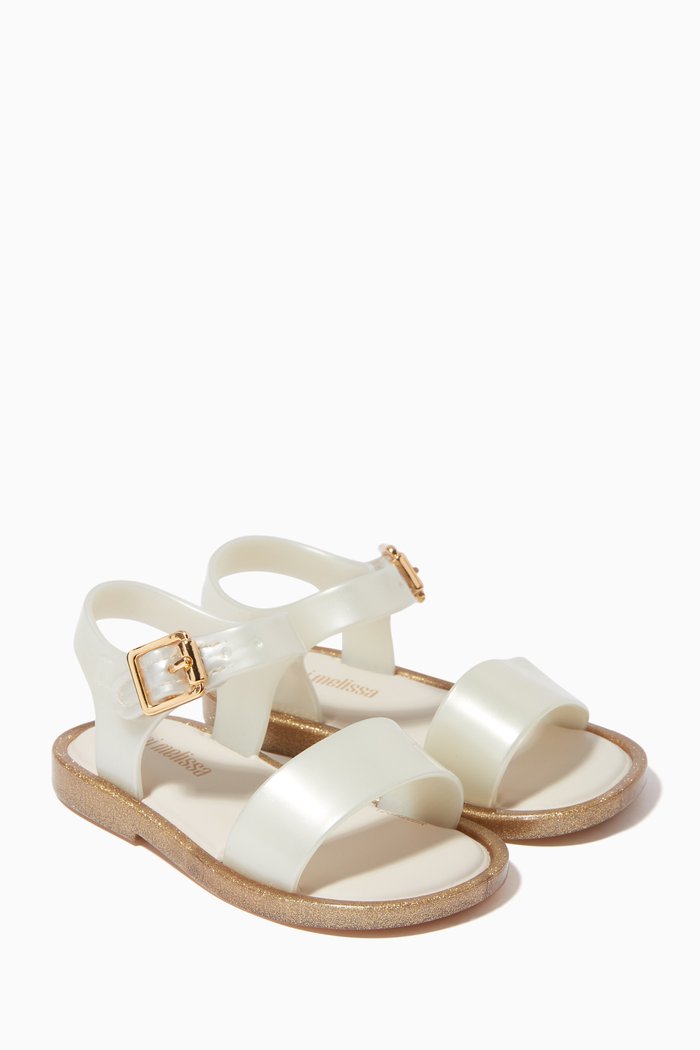 

Mar Open-toe Sandals, White