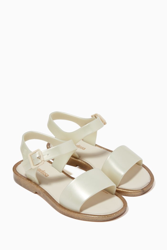 

Mar Open-toe Sandals, White