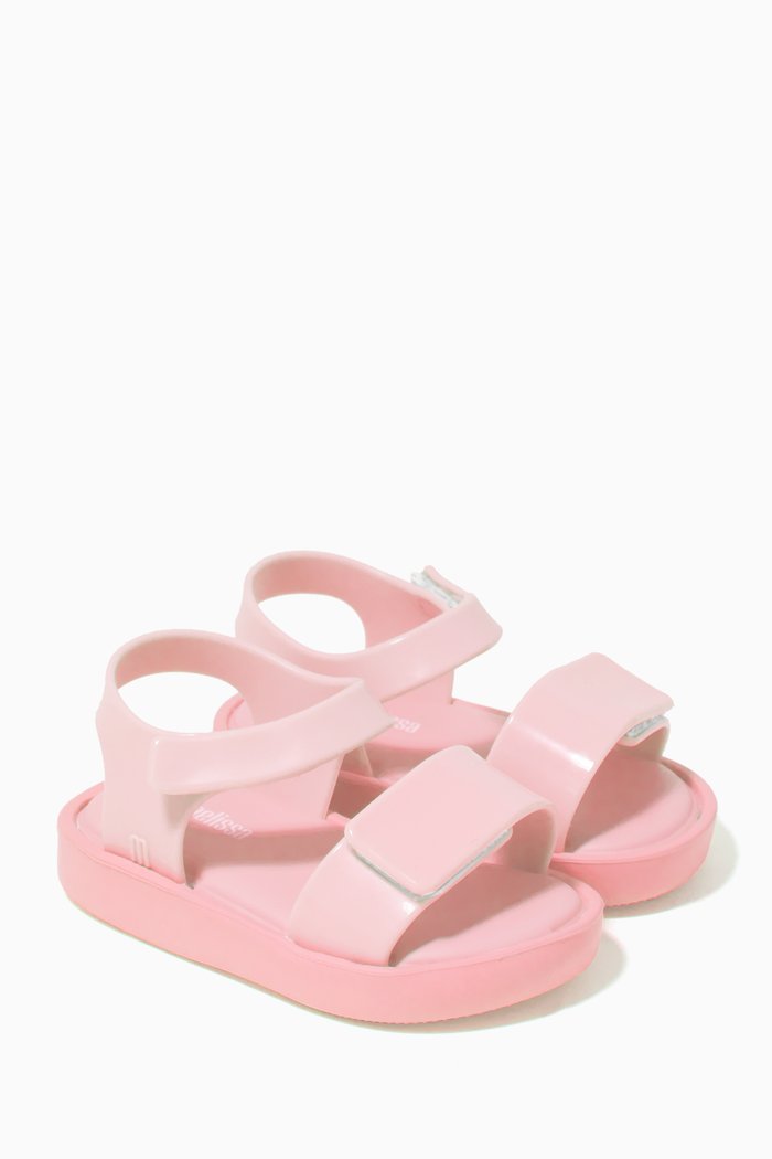 

Jump Open-toe Sandals, Pink