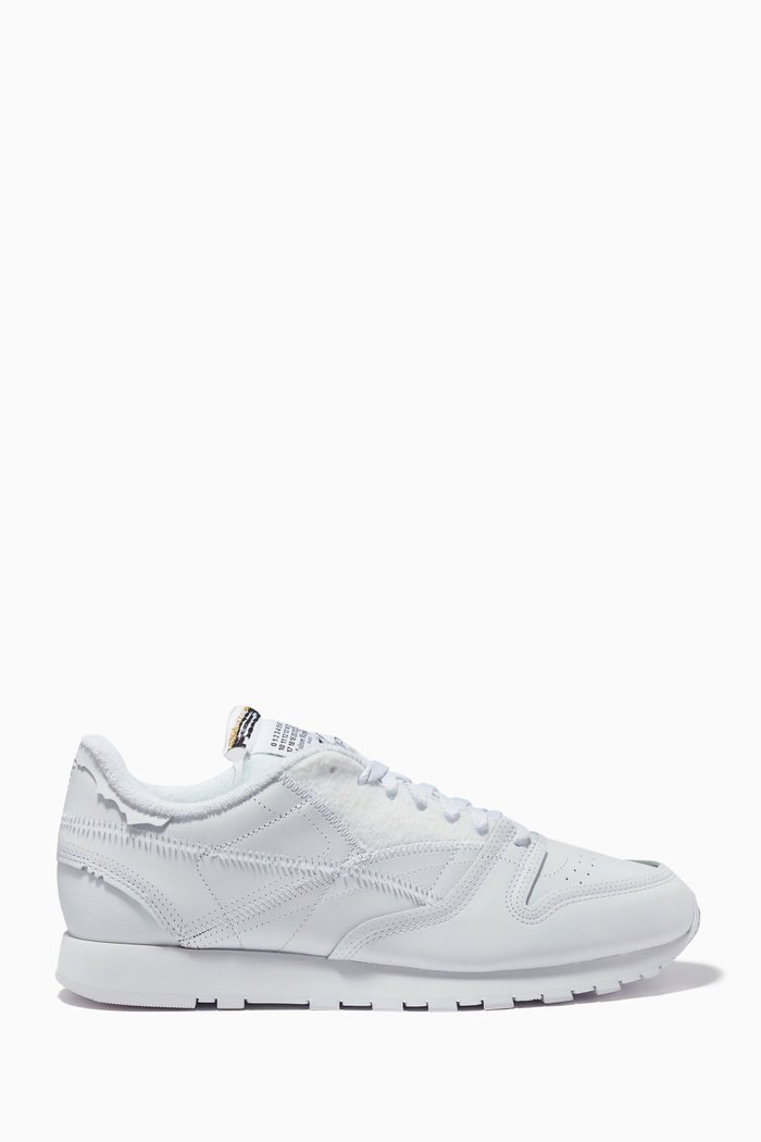 

x Margiela Memory Of Sneakers in Leather, White