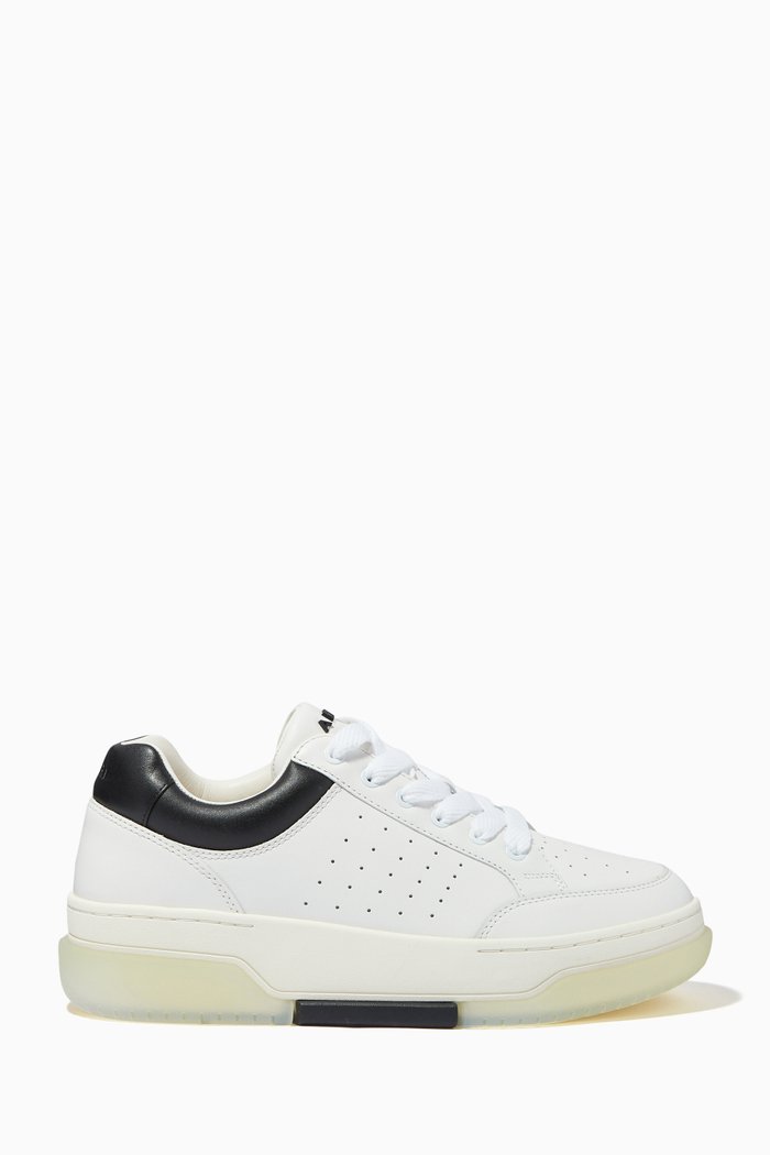 

Stadium Low Sneakers in Leather, White